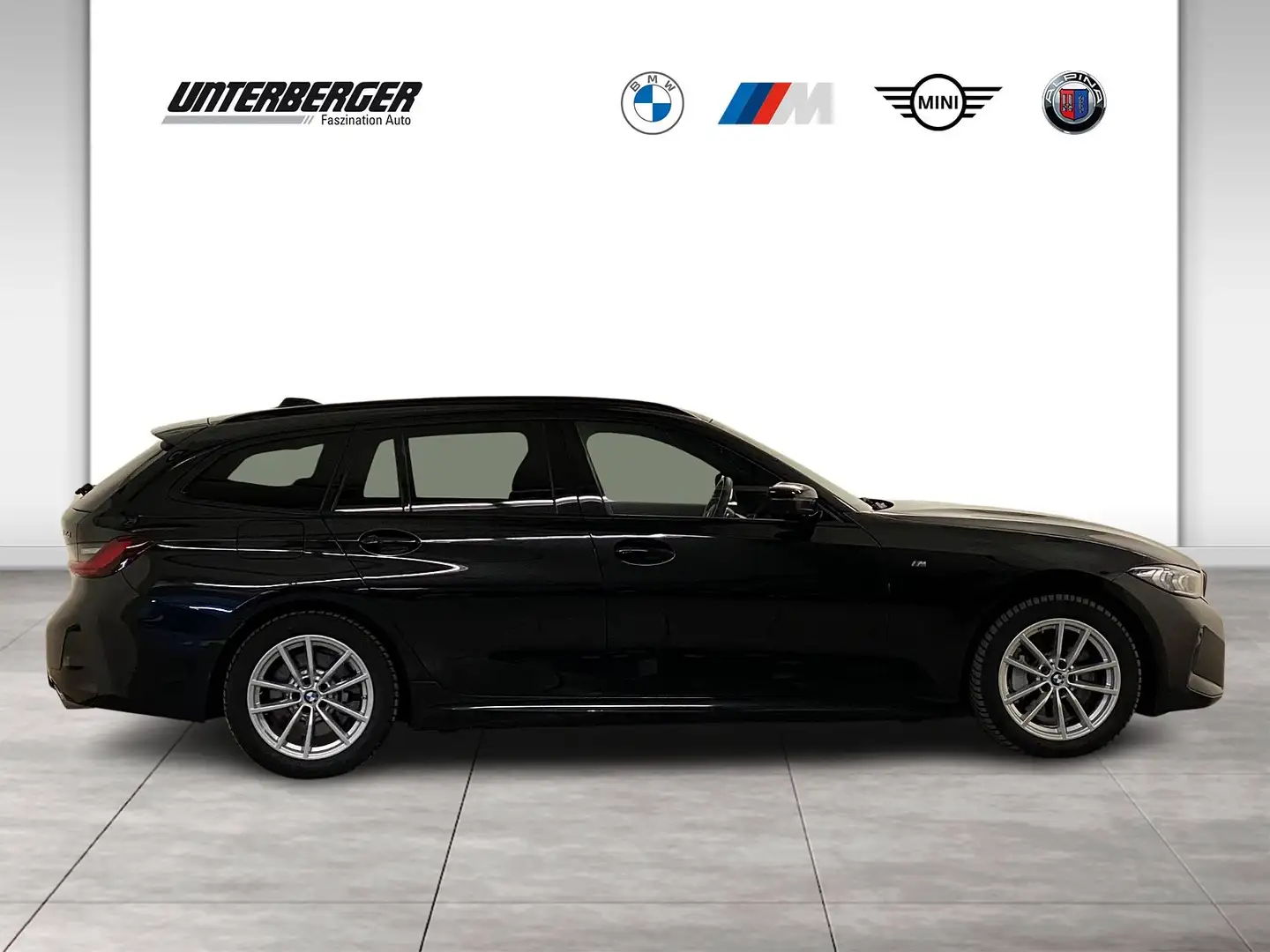 BMW 330 d xDrive Touring M Sportpaket Facelift ACC Noir - 2