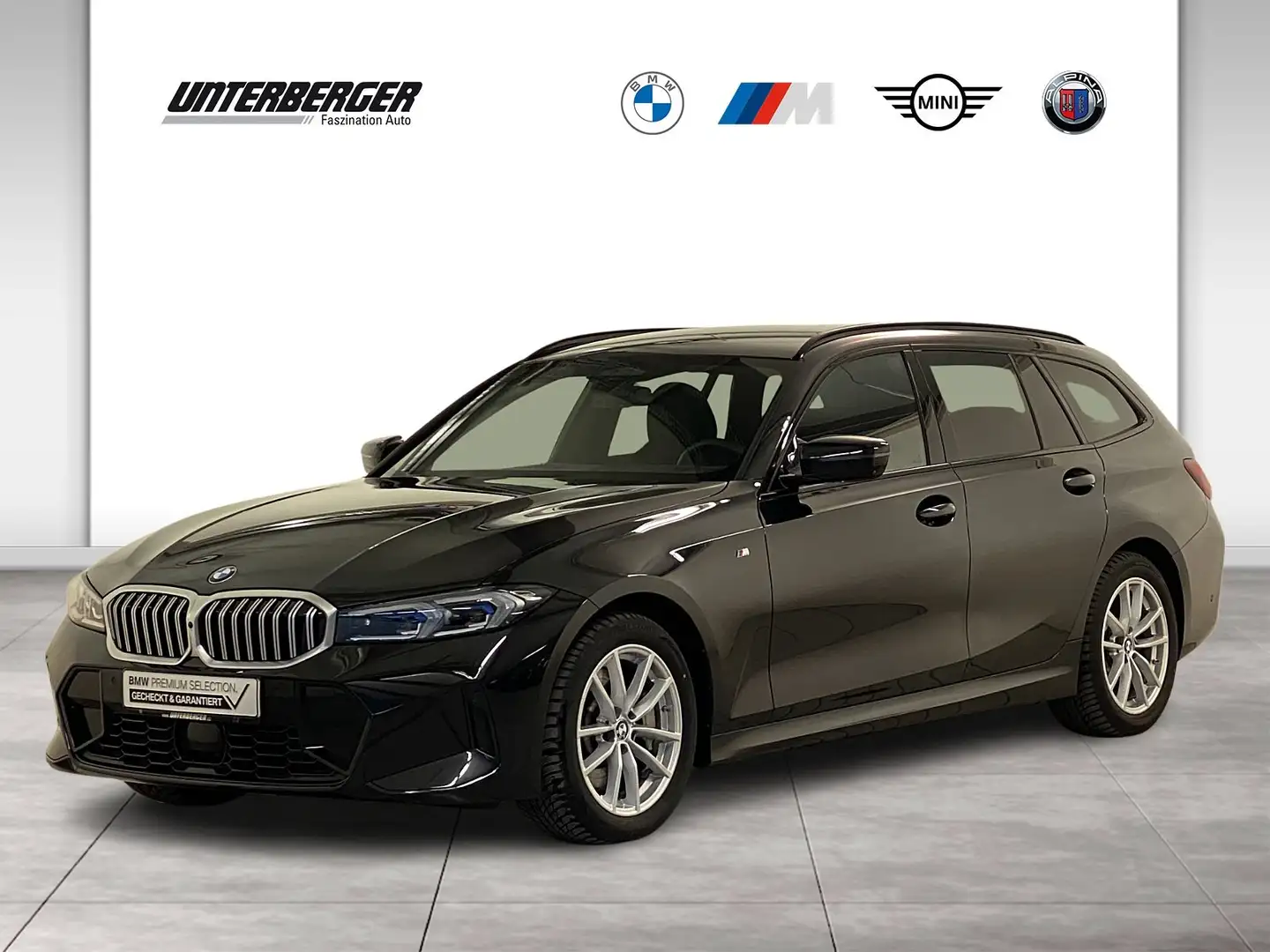 BMW 330 d xDrive Touring M Sportpaket Facelift ACC Noir - 1