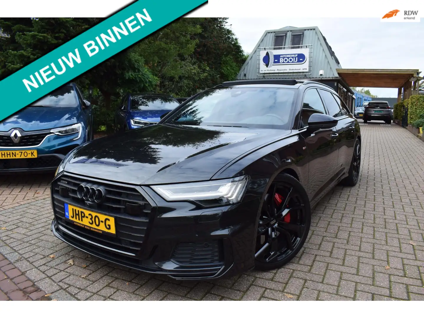 Audi A6 Avant 55 TFSI e quattro Competition S LINE AUTOM/P Zwart - 1