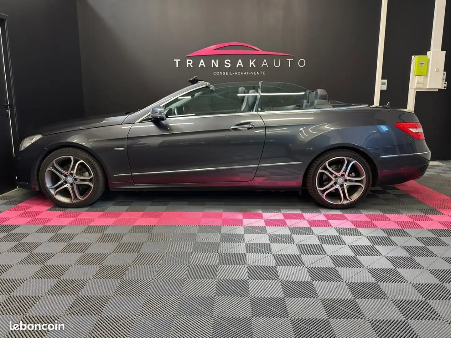 Mercedes-Benz E 220 MERCEDES CABRIOLET 220 CDI BlueEfficiency Executiv Gris - 2