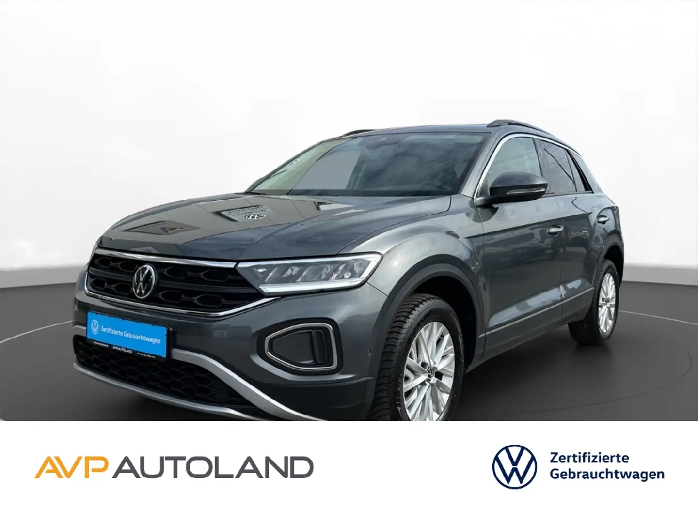 Volkswagen T-Roc 1.0 TSI Life | NAVI | LED | SITZH. | PDC | Gris - 1