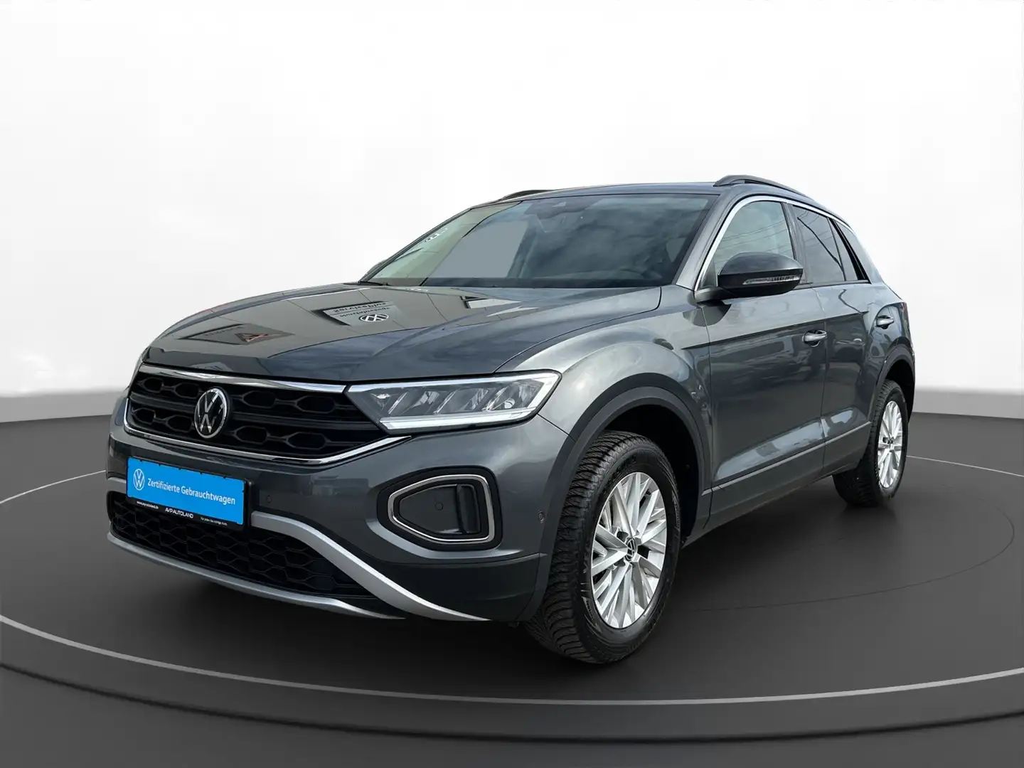 Volkswagen T-Roc 1.0 TSI Life | NAVI | LED | SITZH. | PDC | Gris - 2