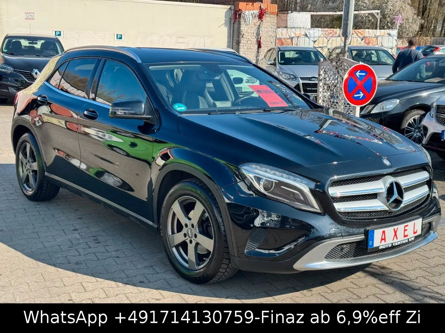 Mercedes-Benz GLA 220 CDI-2.HAND-XENON-NAVI-SHZG-KAMERA-TEMPO- Schwarz - 2