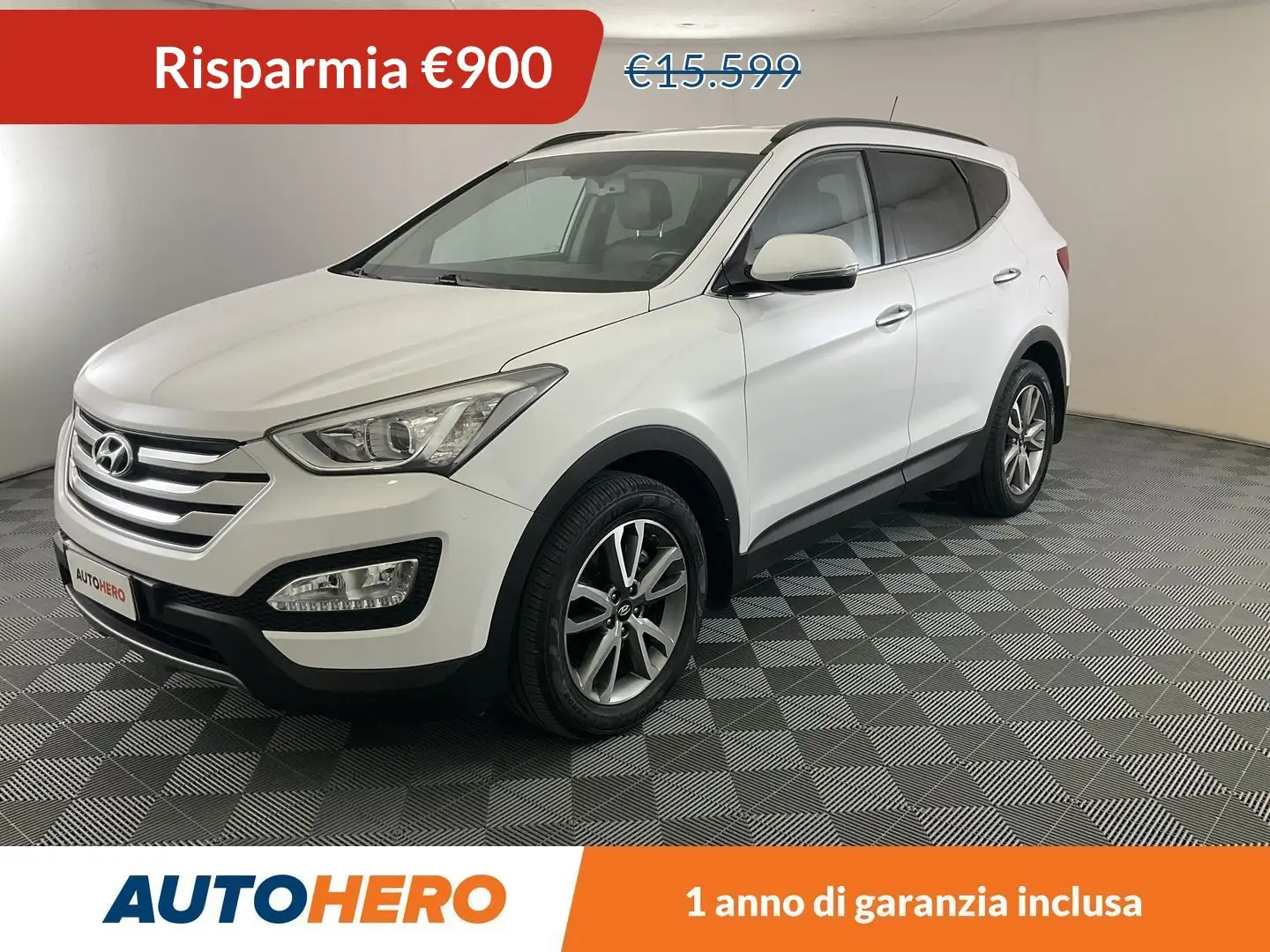 Hyundai SANTA FE 2.2 CRDi Style 4WD Bianco - 1