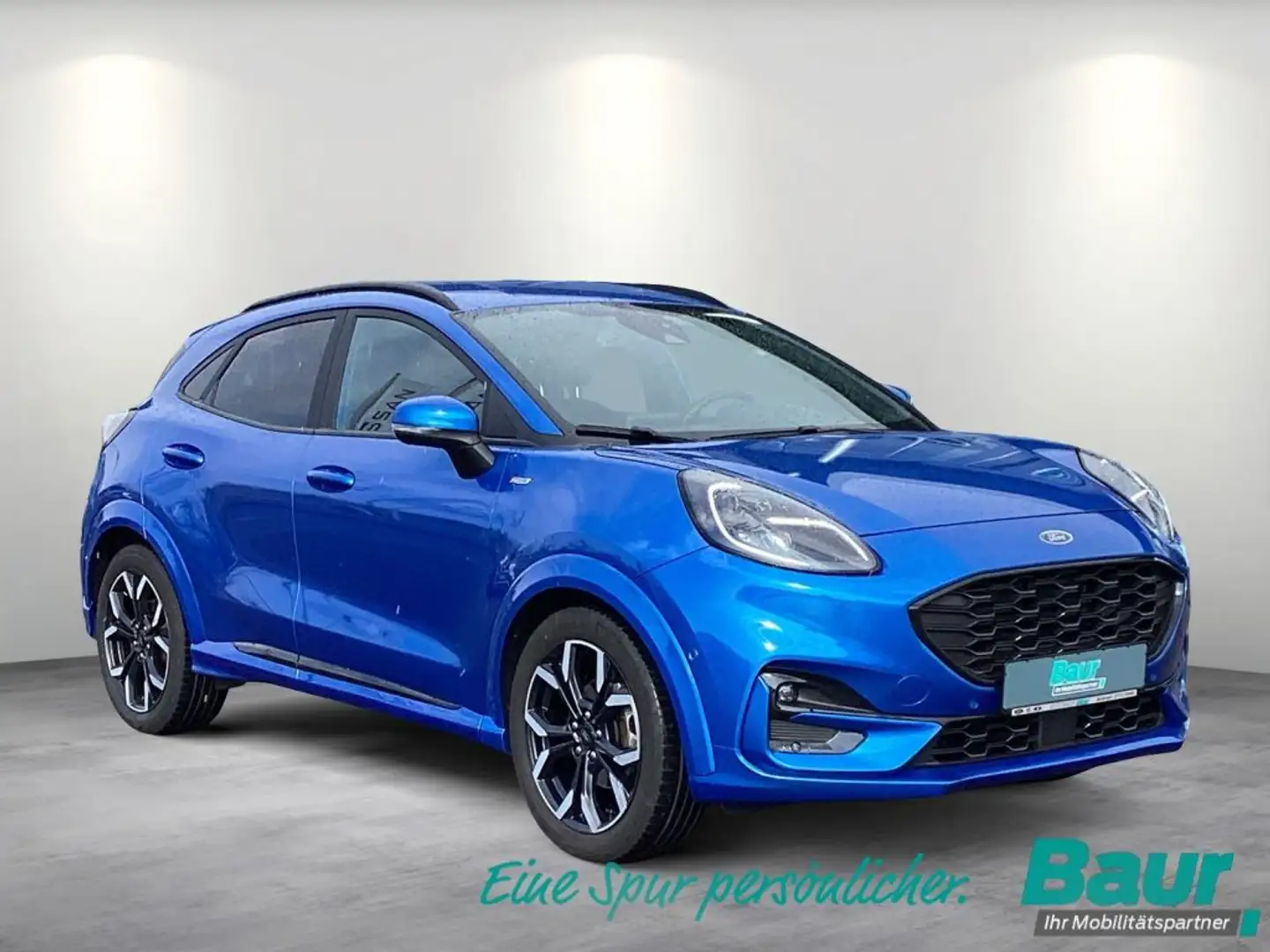Ford Puma 1.0 EcoBoost Hybrid ST-LINE X AHK LED NAVI Klima Blau - 2