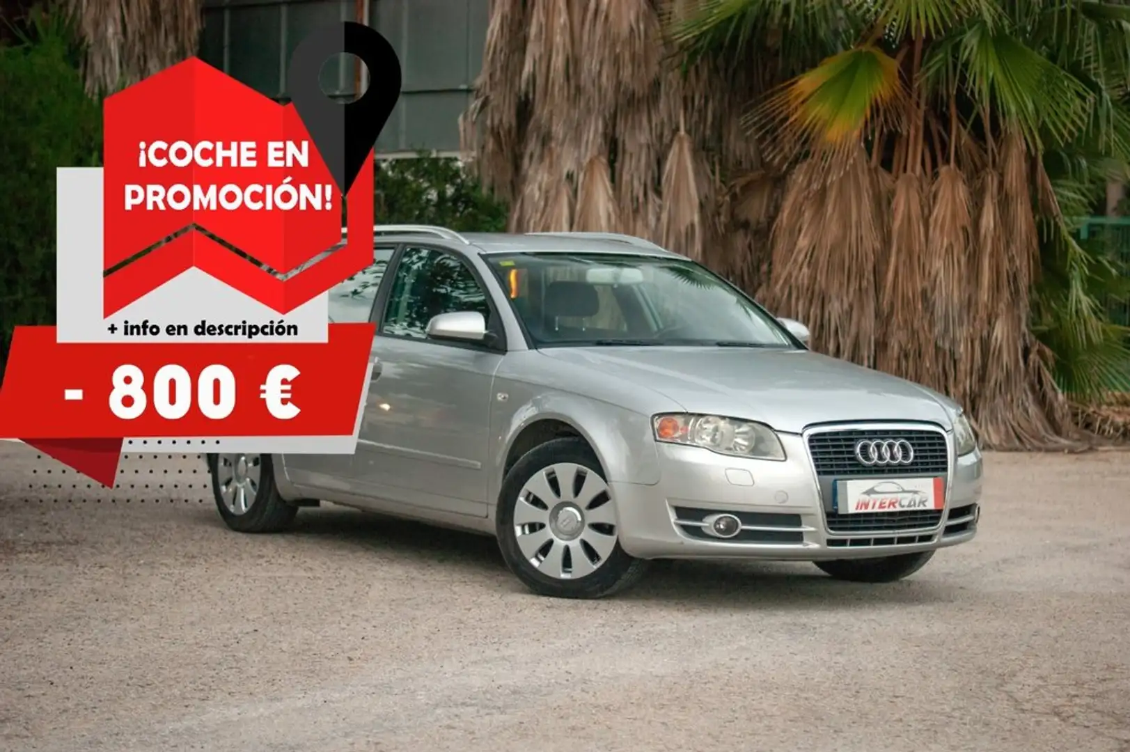 Audi A4 2.0 TDI Avant DPF Gris - 1