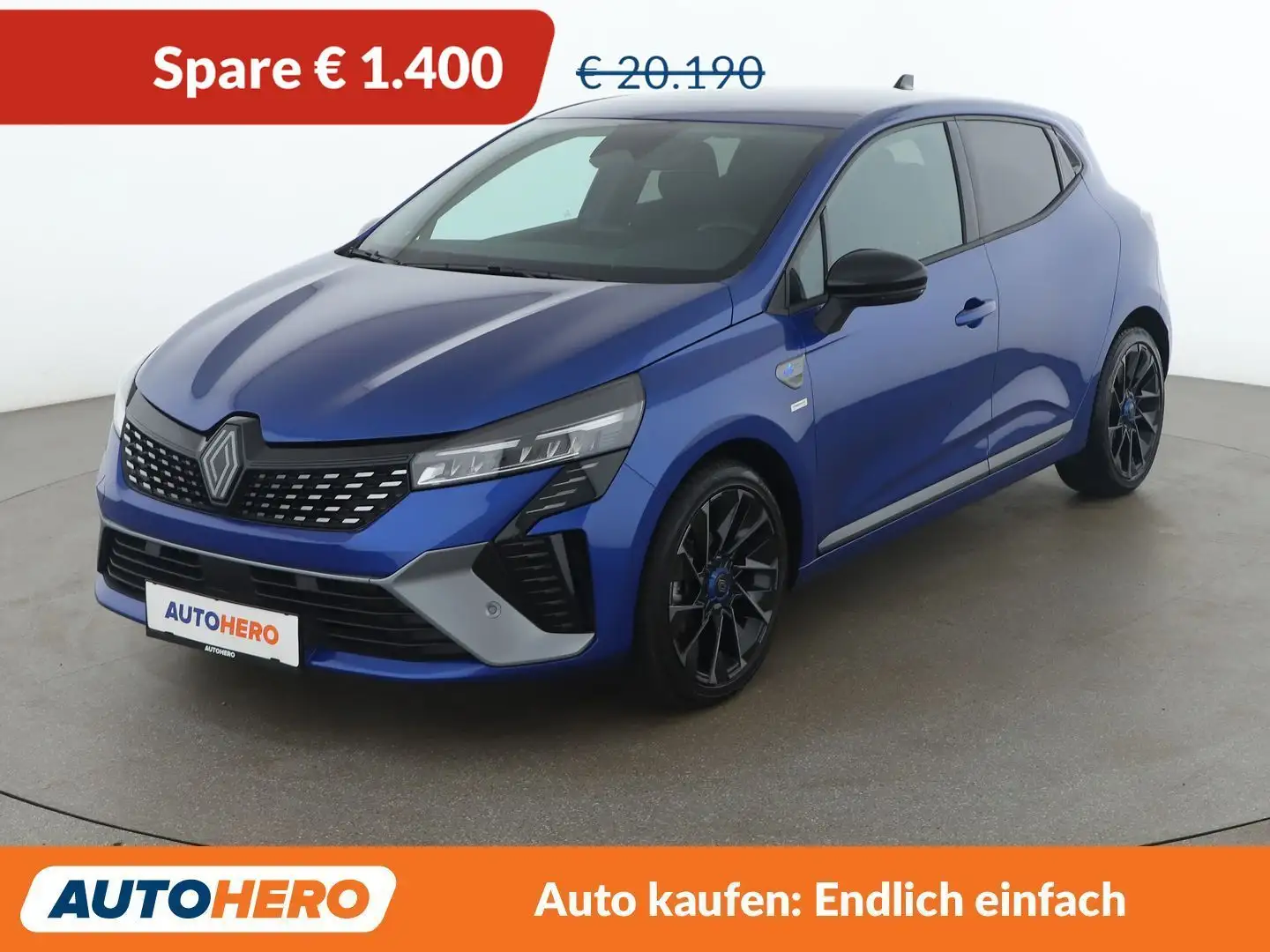 Renault Clio 1.0 TCe Esprit Alpine Blau - 1