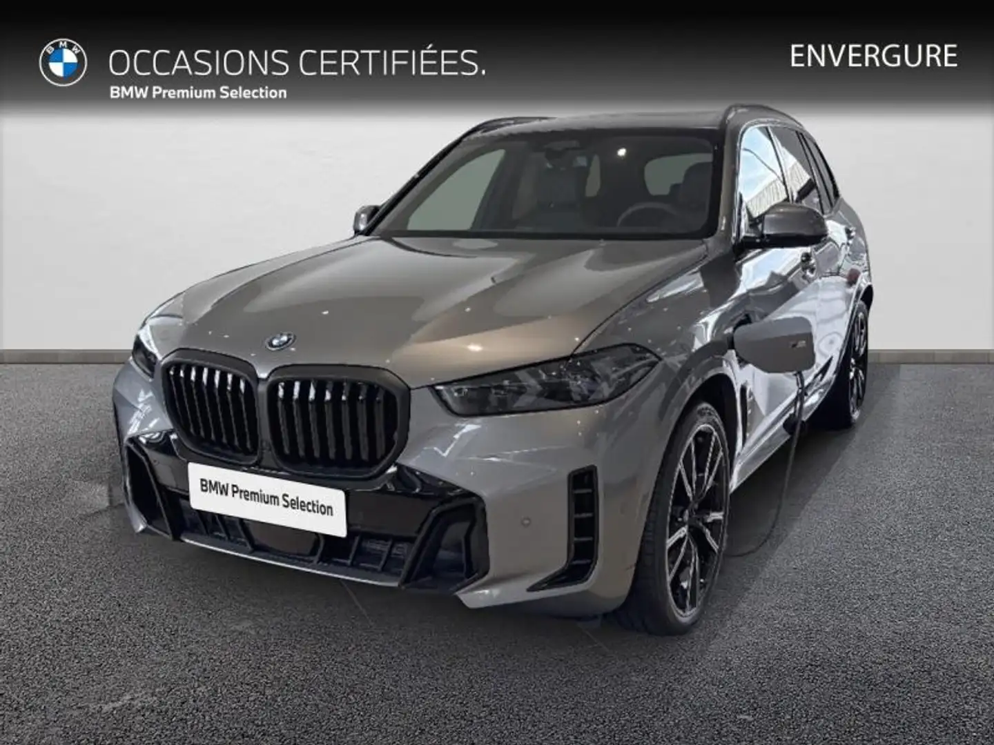 BMW X5 xDrive50e 489ch M Sport Gris - 1