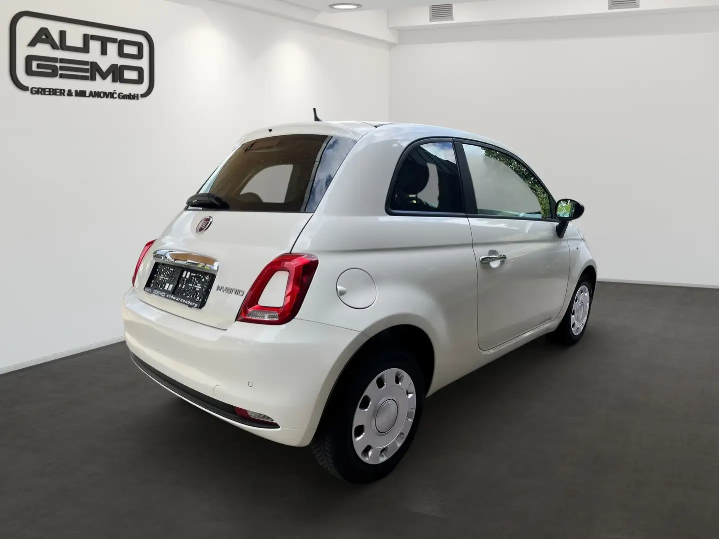 Fiat 500 10. GSE Hybrid Komfort Paket Weiß - 2
