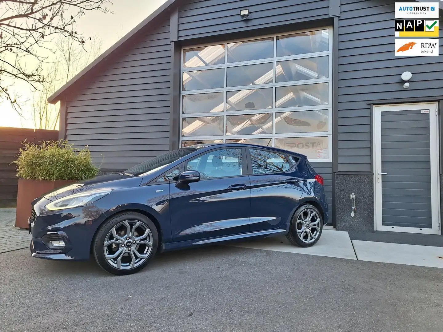 Ford Fiesta 1.0 EcoBoost ST-Line 1e Eig. BTW-Auto, Full-Map Na Bleu - 1