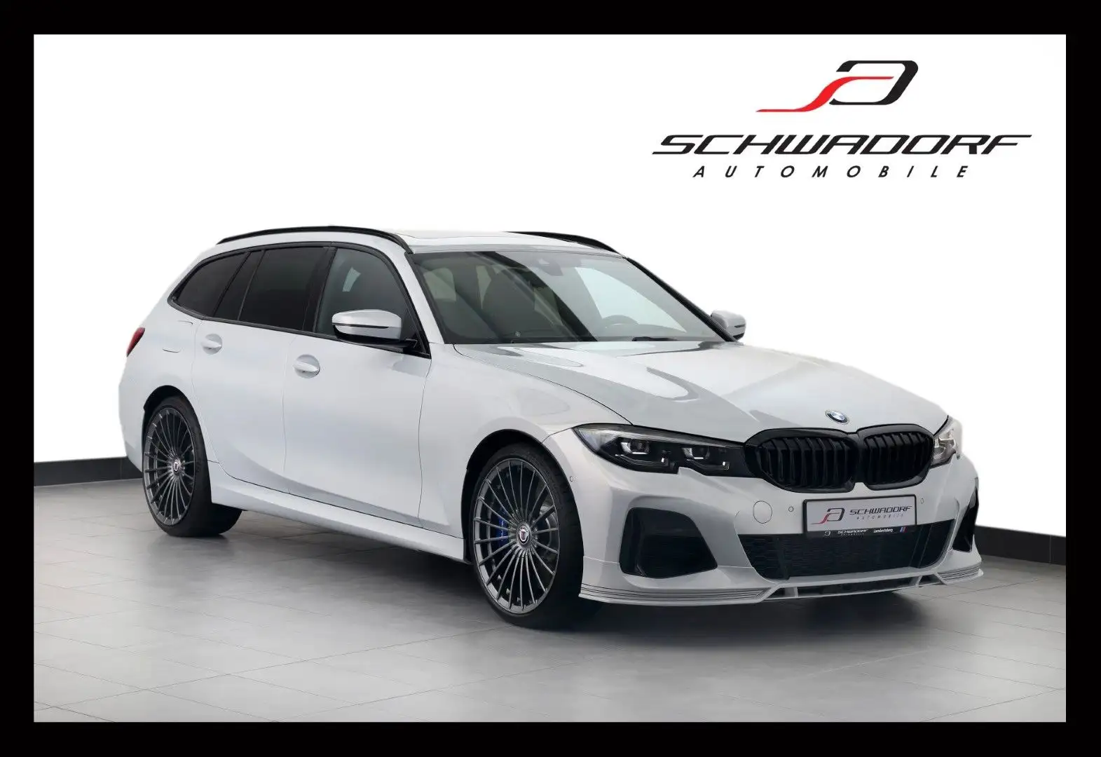 Alpina B3 Touring Allrad PANO HUD H&K RFK AHK MLeuchten Silber - 1