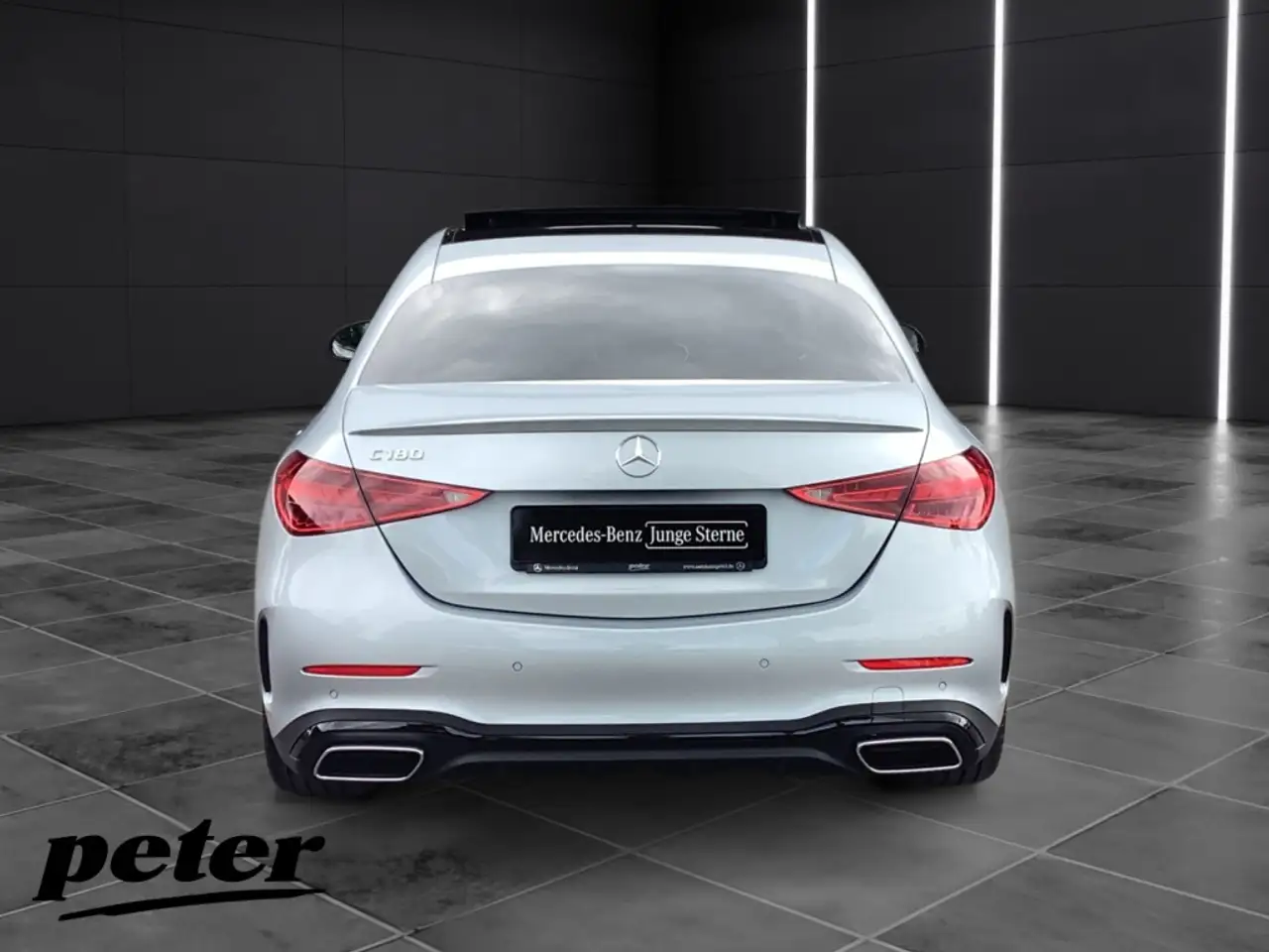 Mercedes-Benz C 180 AMG+18"+NIGHT+LED+MBUX+PANORAMA+9G+Memory+ 4