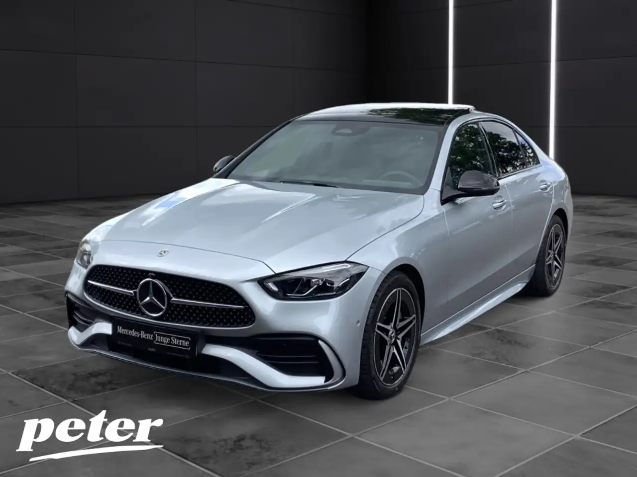 Mercedes-Benz C 180 AMG+18"+NIGHT+LED+MBUX+PANORAMA+9G+Memory+