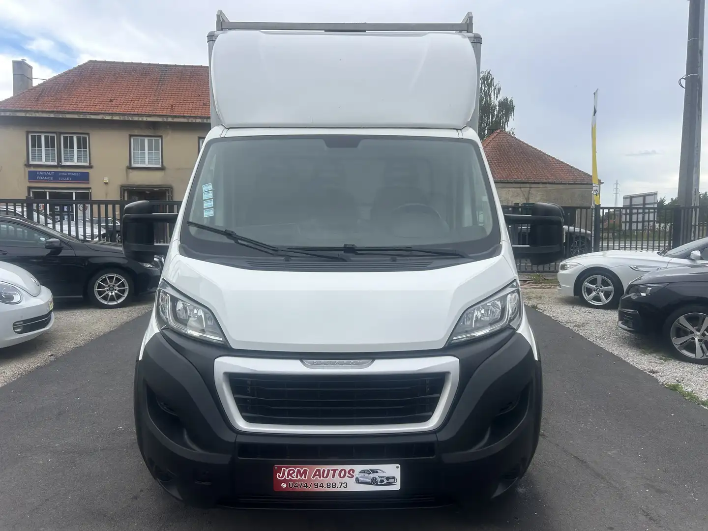 Peugeot Boxer 2.0 BlueHDi 163 CAISSE ALU AVEC GALERIE DE TOIT Blanc - 2