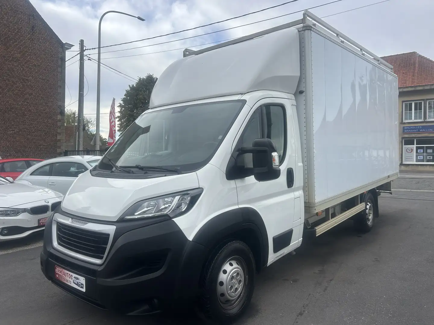 Peugeot Boxer 2.0 BlueHDi 163 CAISSE ALU AVEC GALERIE DE TOIT Blanc - 1