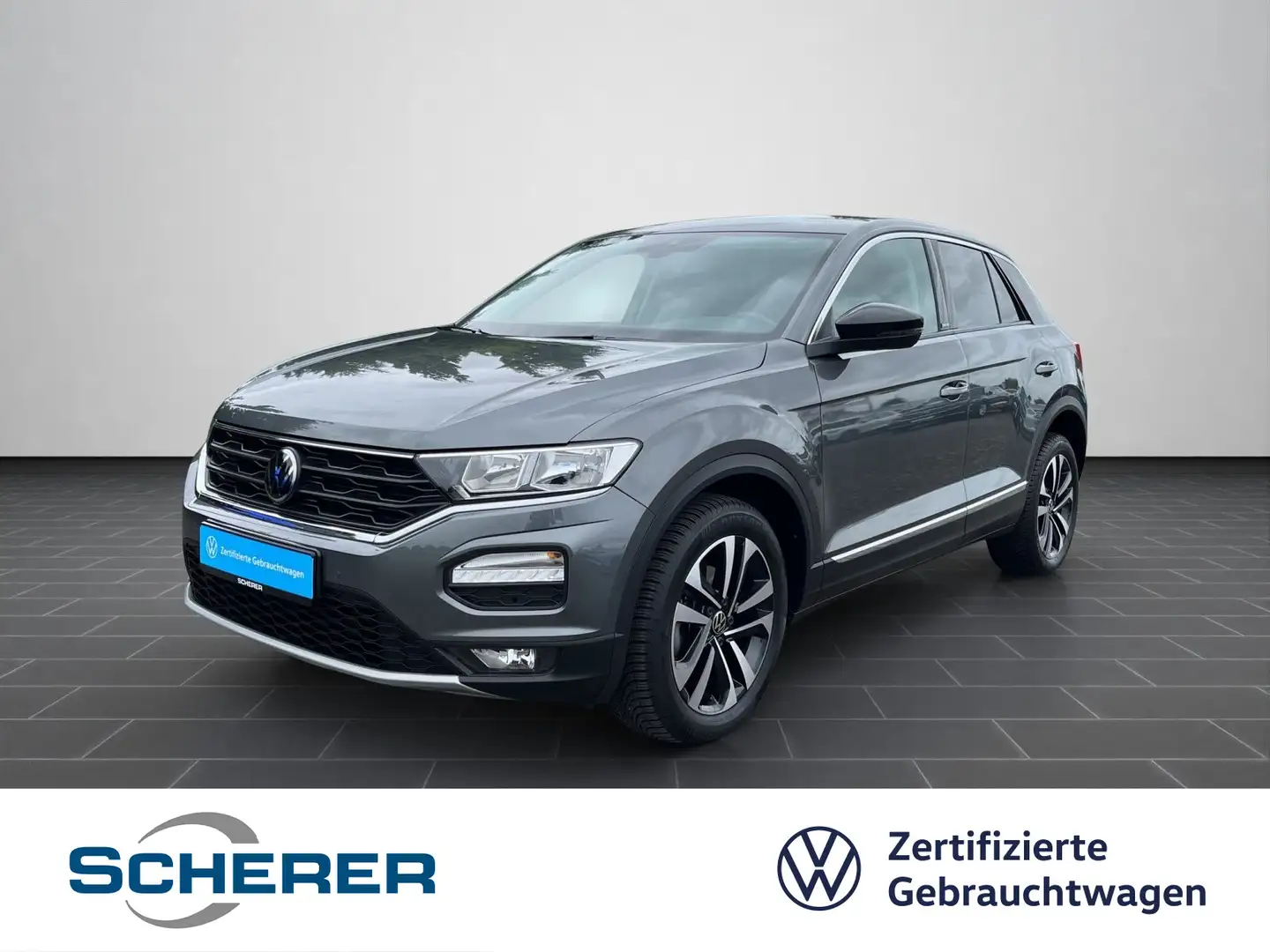 Volkswagen T-Roc 1.0 TSI *United* Navi ACC SHZ PDC VKZ-Erk. Grau - 1