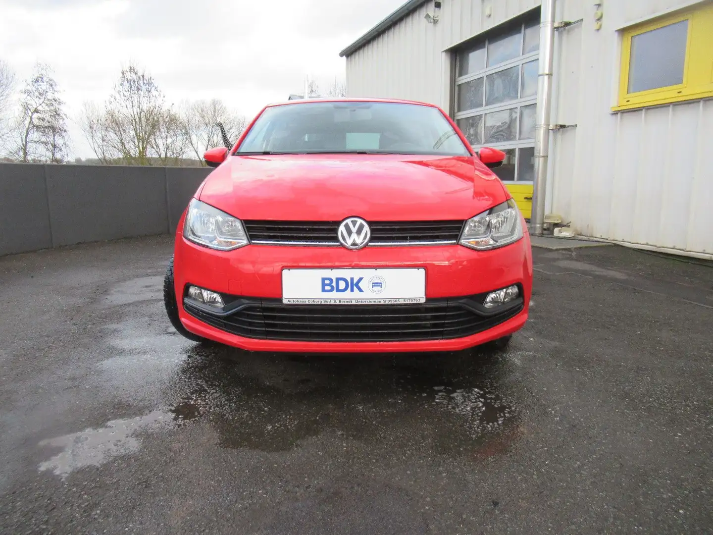 Volkswagen Polo V Trendline KLIMA FH ZV Rot - 2