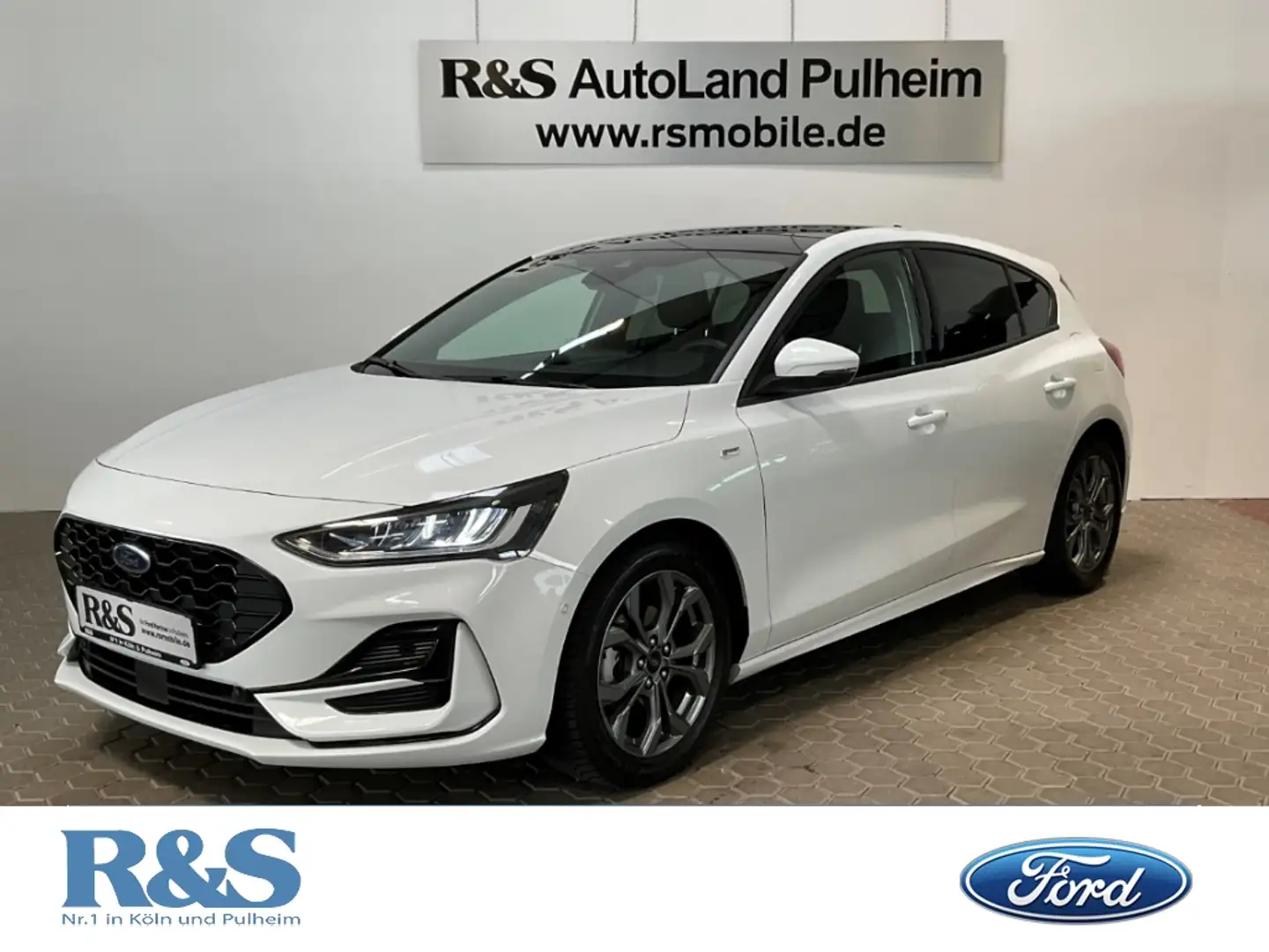 Ford Focus ST-Line+LED+B&O+Pano+Kamera+Navi+KeylessGO Blanco - 1