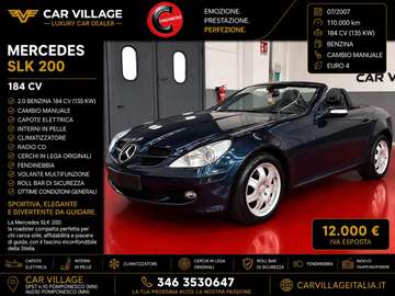 SLK 200 Kompressor cat Sport