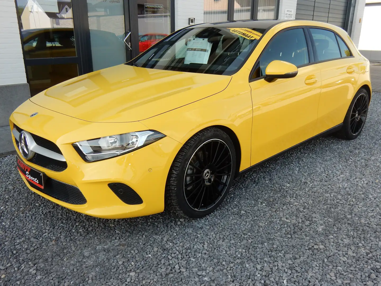 Mercedes-Benz A 180 AUTOMAAT /gps/camera /mercedes motor/ 19"velgen Jaune - 1