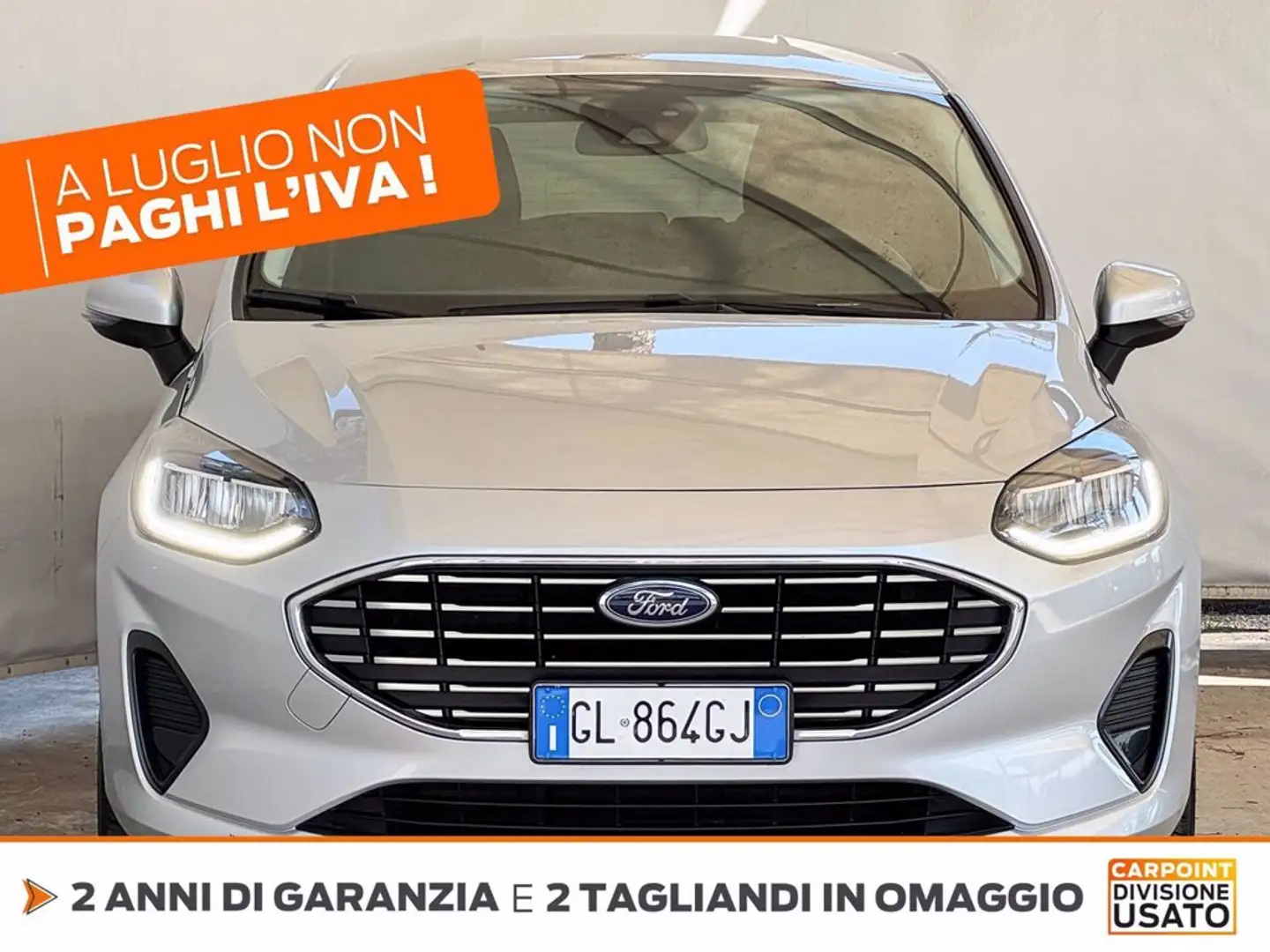 Ford Fiesta 5p 1.0 ecoboost business s&s 100cv Grigio - 2