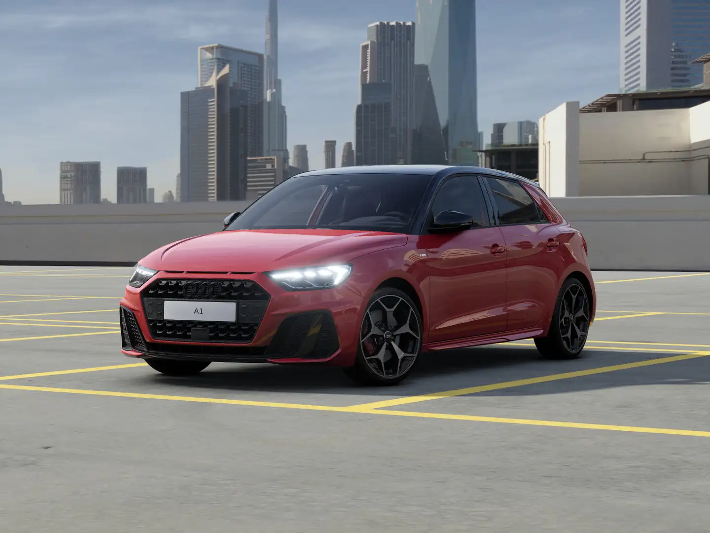 Audi A1 30 TFSIS tronic S line LED ACC DAB Rouge - 1