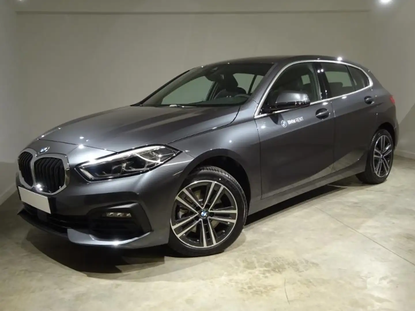 BMW 118 118dA 150ch Business Design 8cv Gris - 1