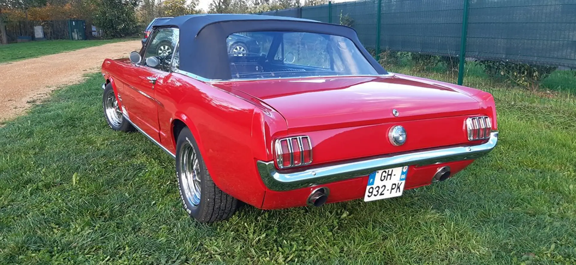 Ford Mustang CABRIOLET CODE C Visible France Rojo - 2