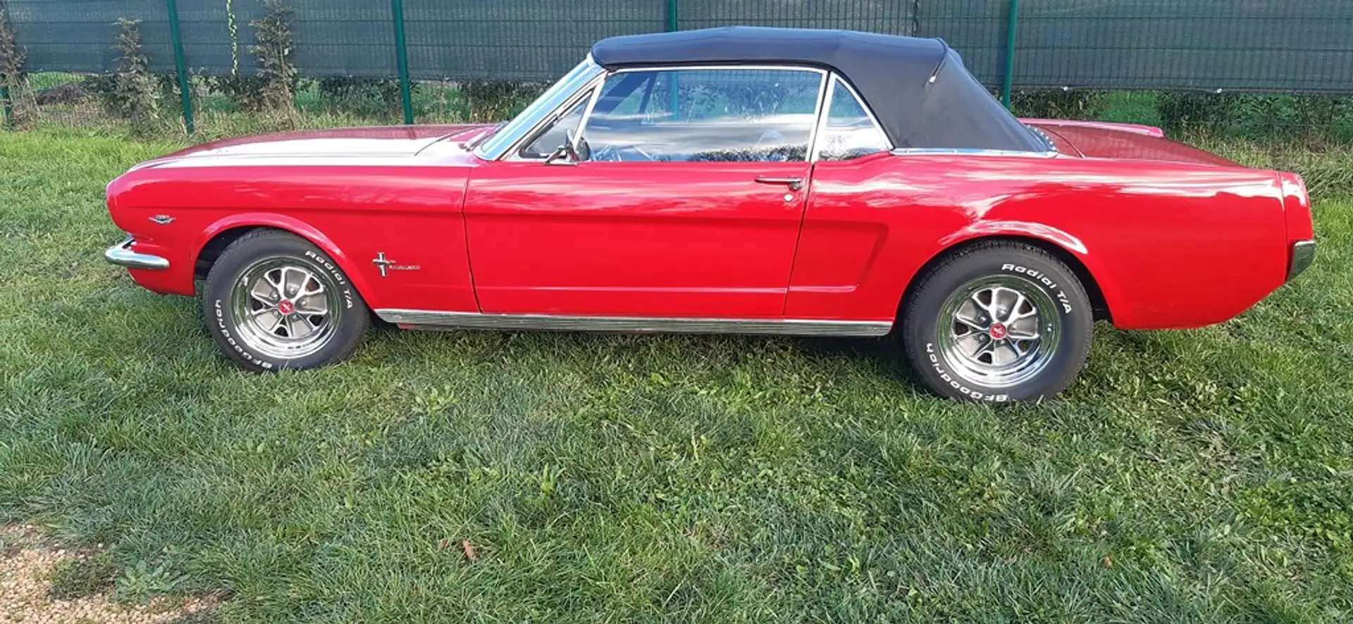 Ford Mustang CABRIOLET CODE C Visible France Rouge - 1