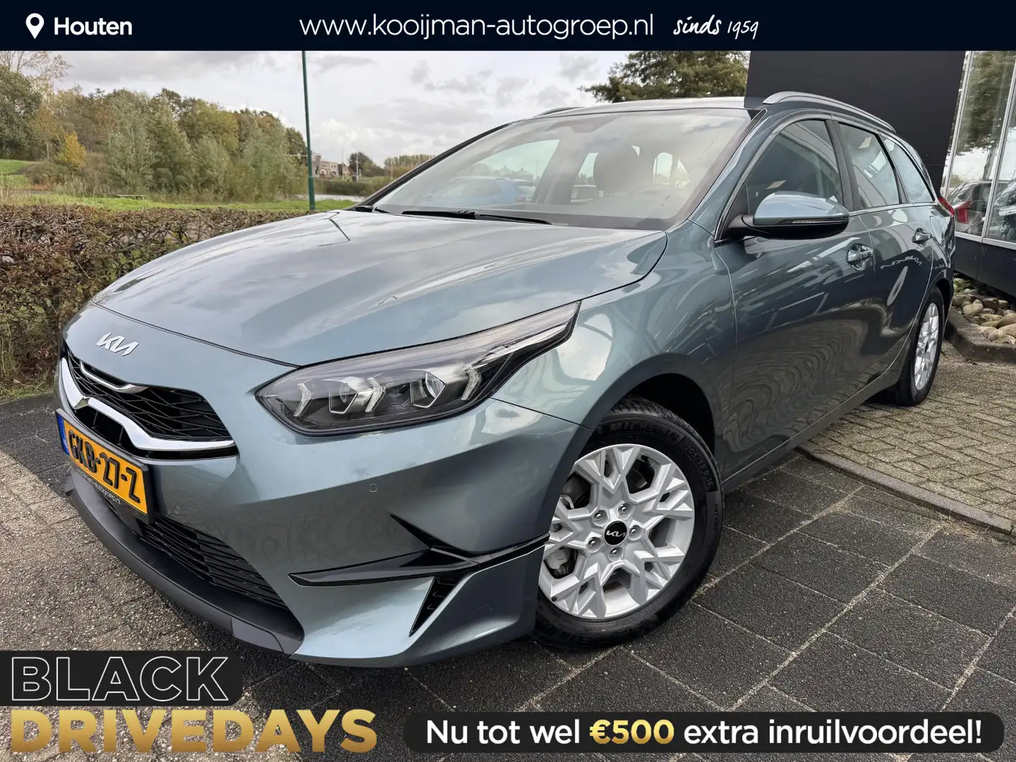 Kia Ceed SW / cee'd SW Sportswagon 1.5 T-GDi DynamicLine | Afneembare Tre Gris - 1