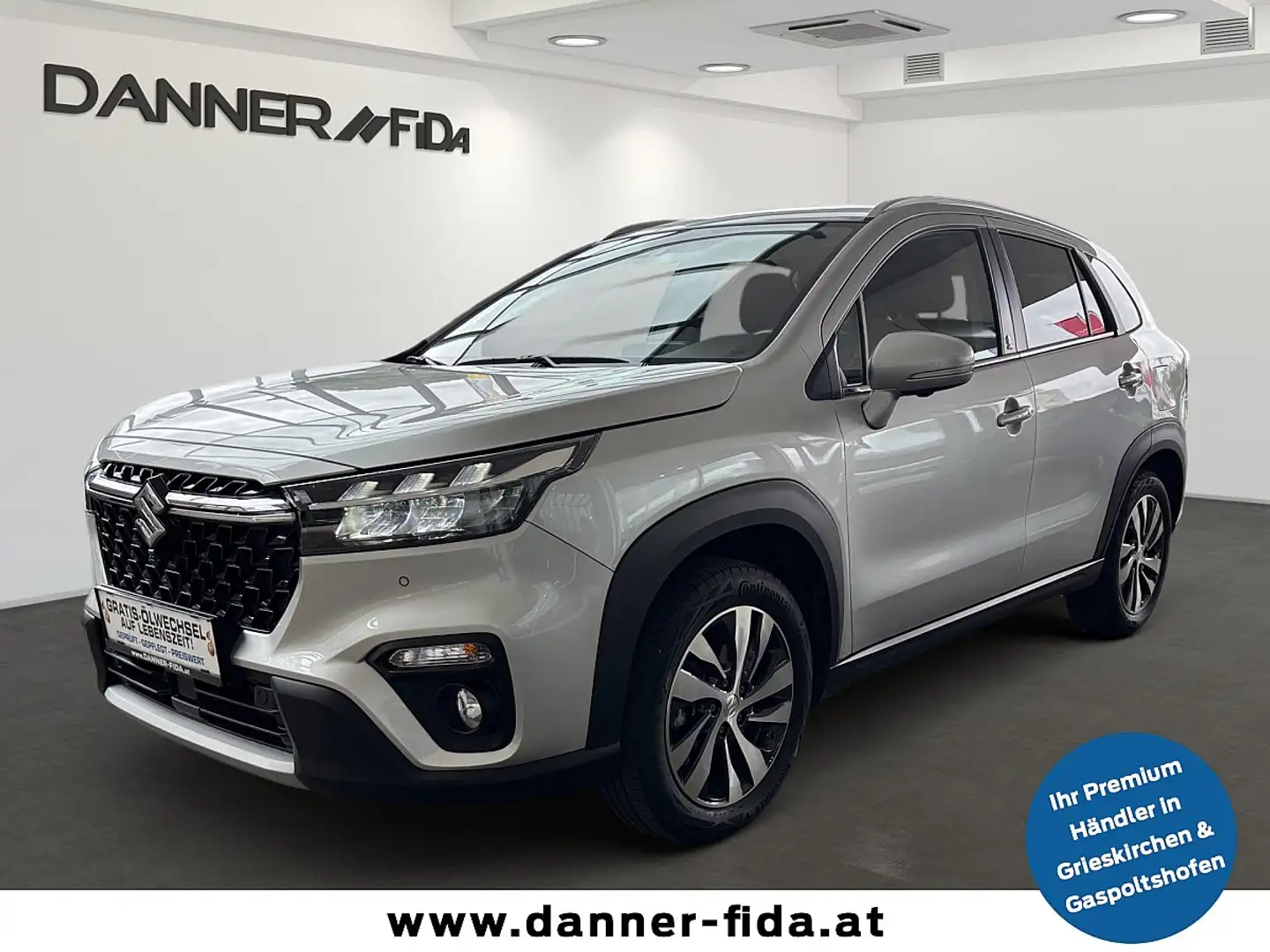 Suzuki S-Cross 1,4 GL+ DITC Hybrid ALLGRIP flash Aut. ( VOLLAU... Silber - 1