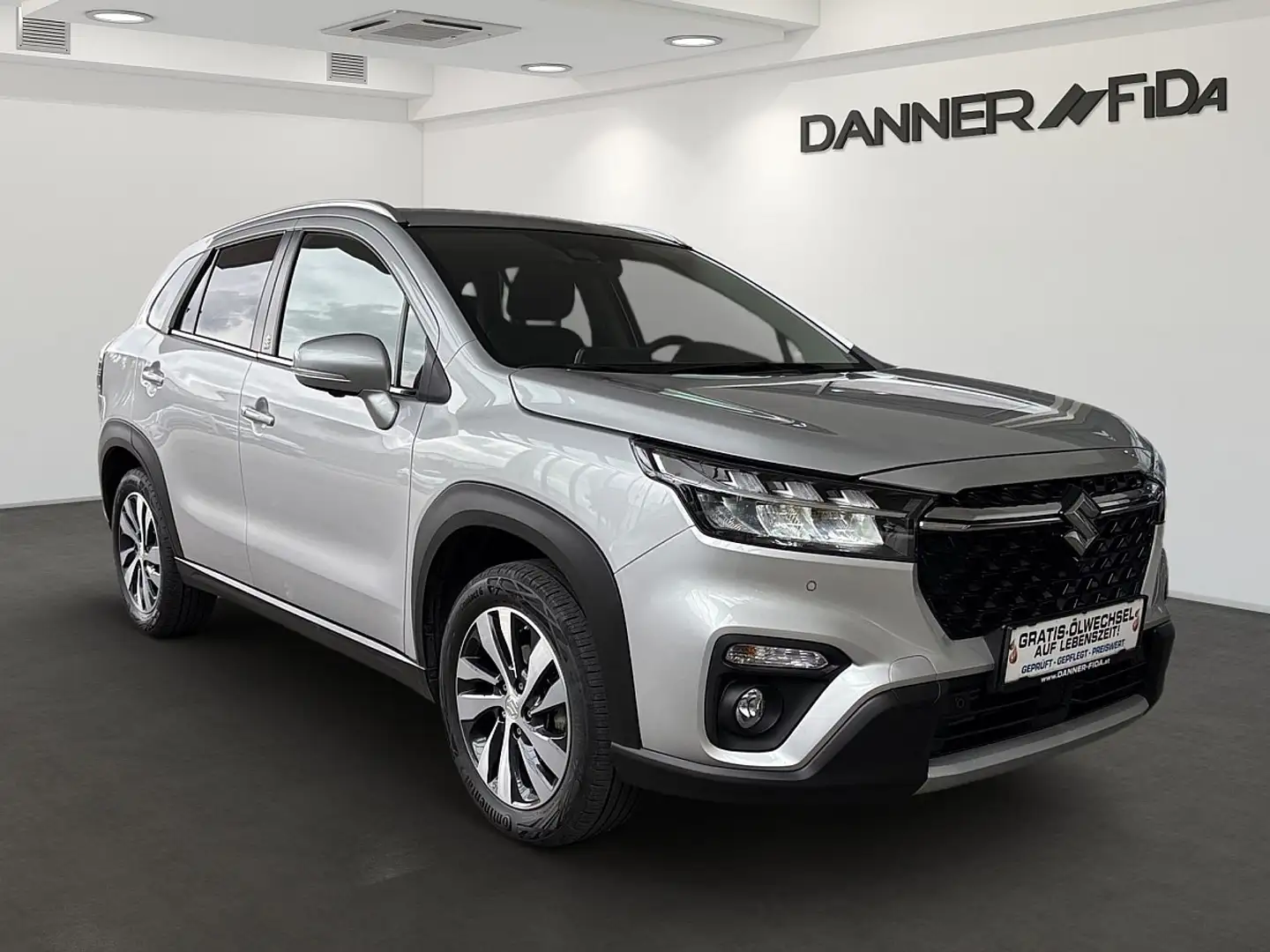 Suzuki S-Cross 1,4 GL+ DITC Hybrid ALLGRIP flash Aut. ( VOLLAU... Silber - 2