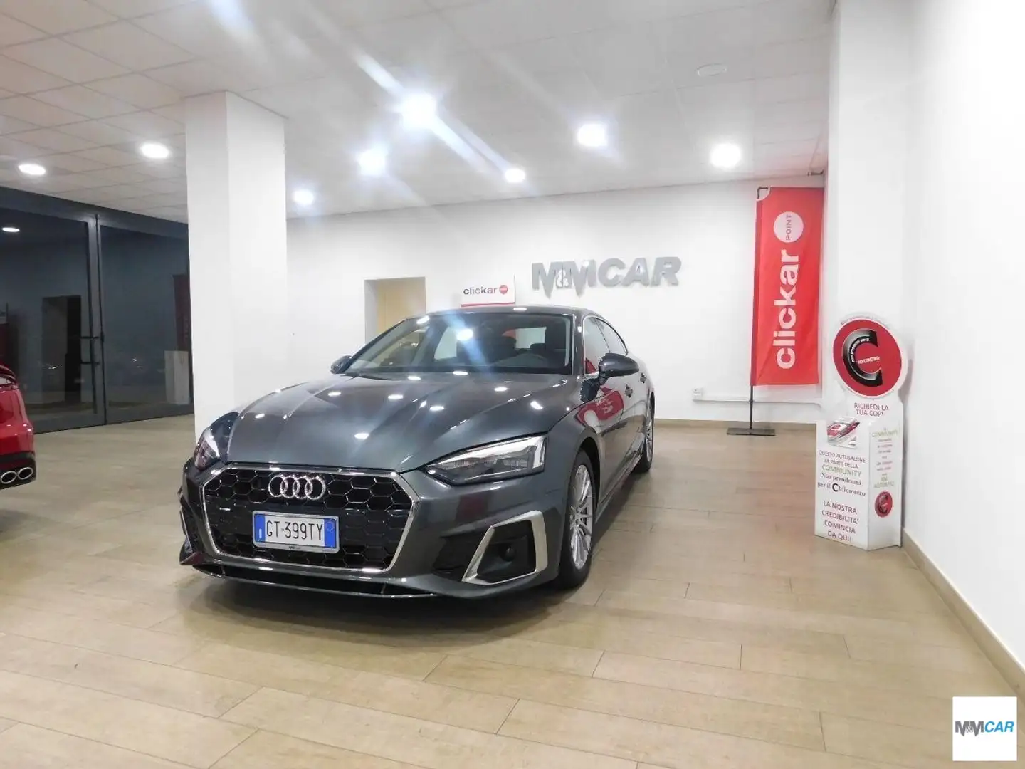 Audi A5 SPB 40 TDI S tronic S line edition Grigio - 2