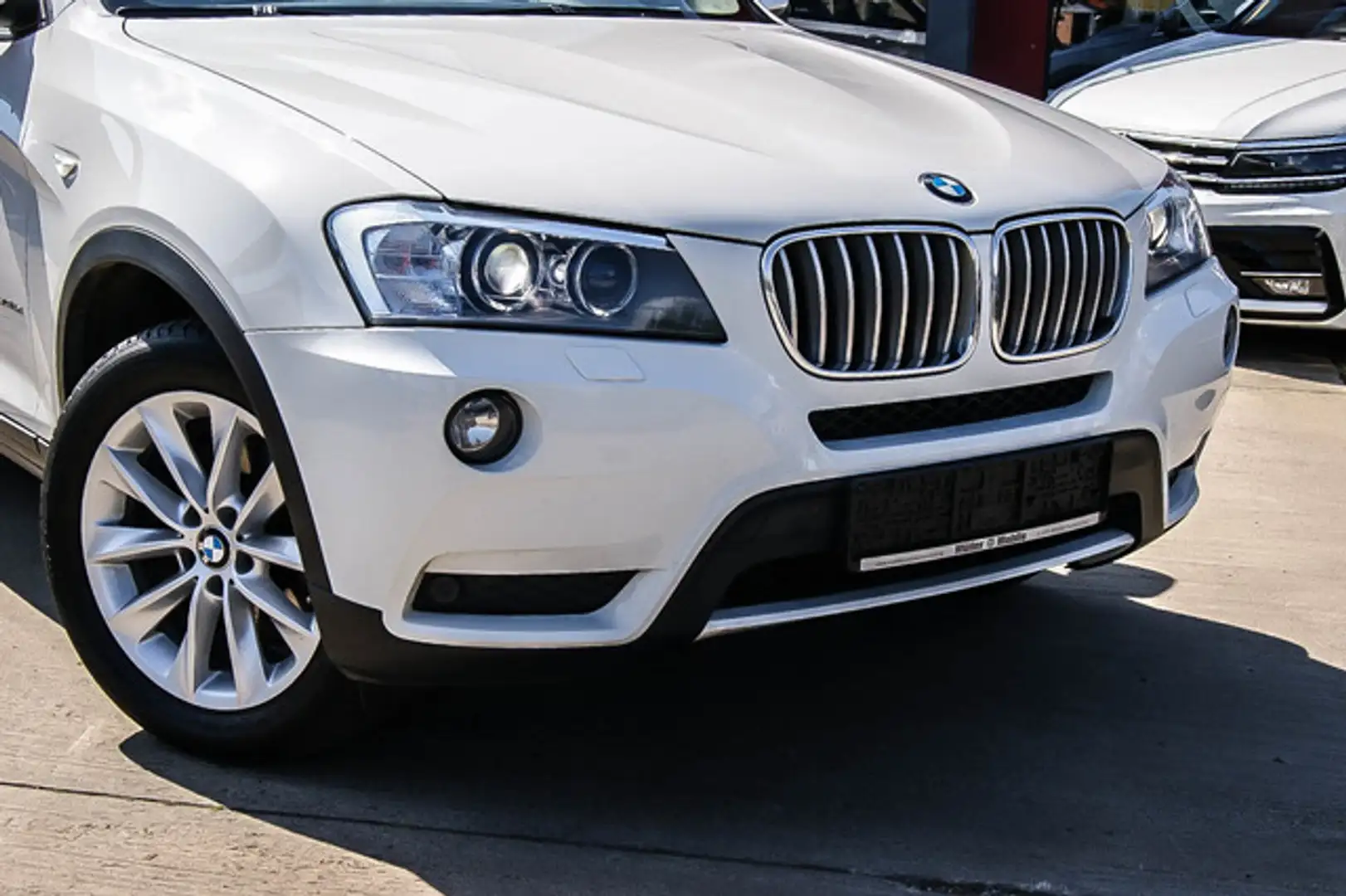 BMW X3 xDrive30d Aut. XENON NAVI ANHZV MEMORY 1.HAND Blanco - 2