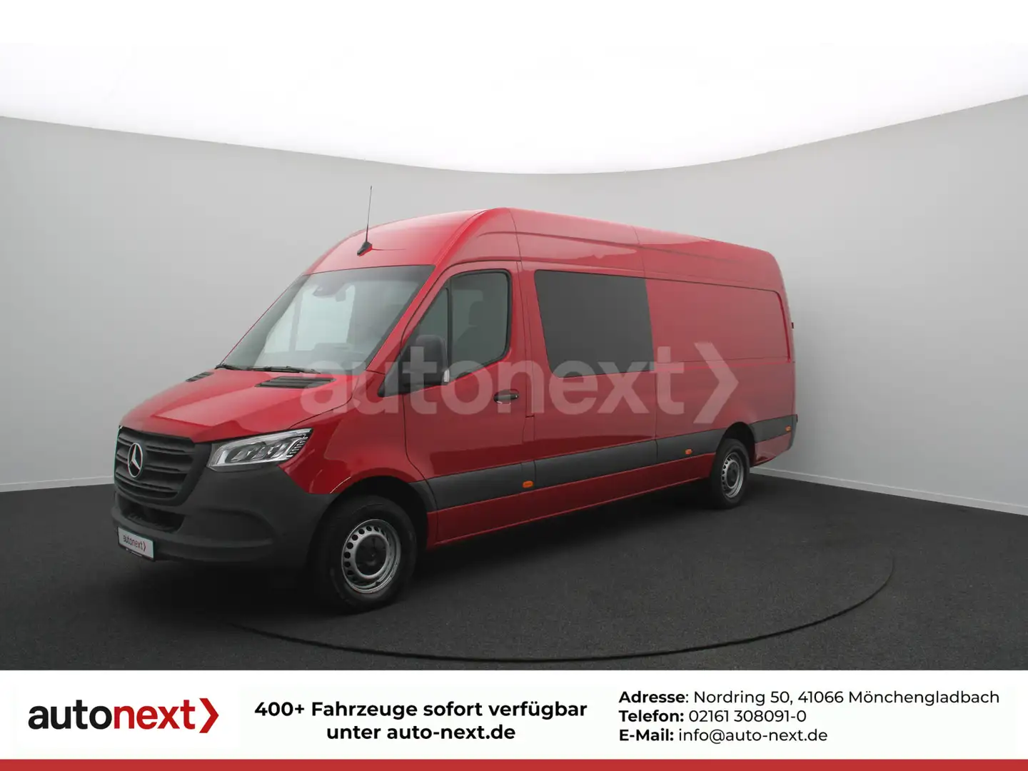 Mercedes-Benz Sprinter 317 Aut. Maxi *MIXTO* LED+Distronic+TOP Rot - 1