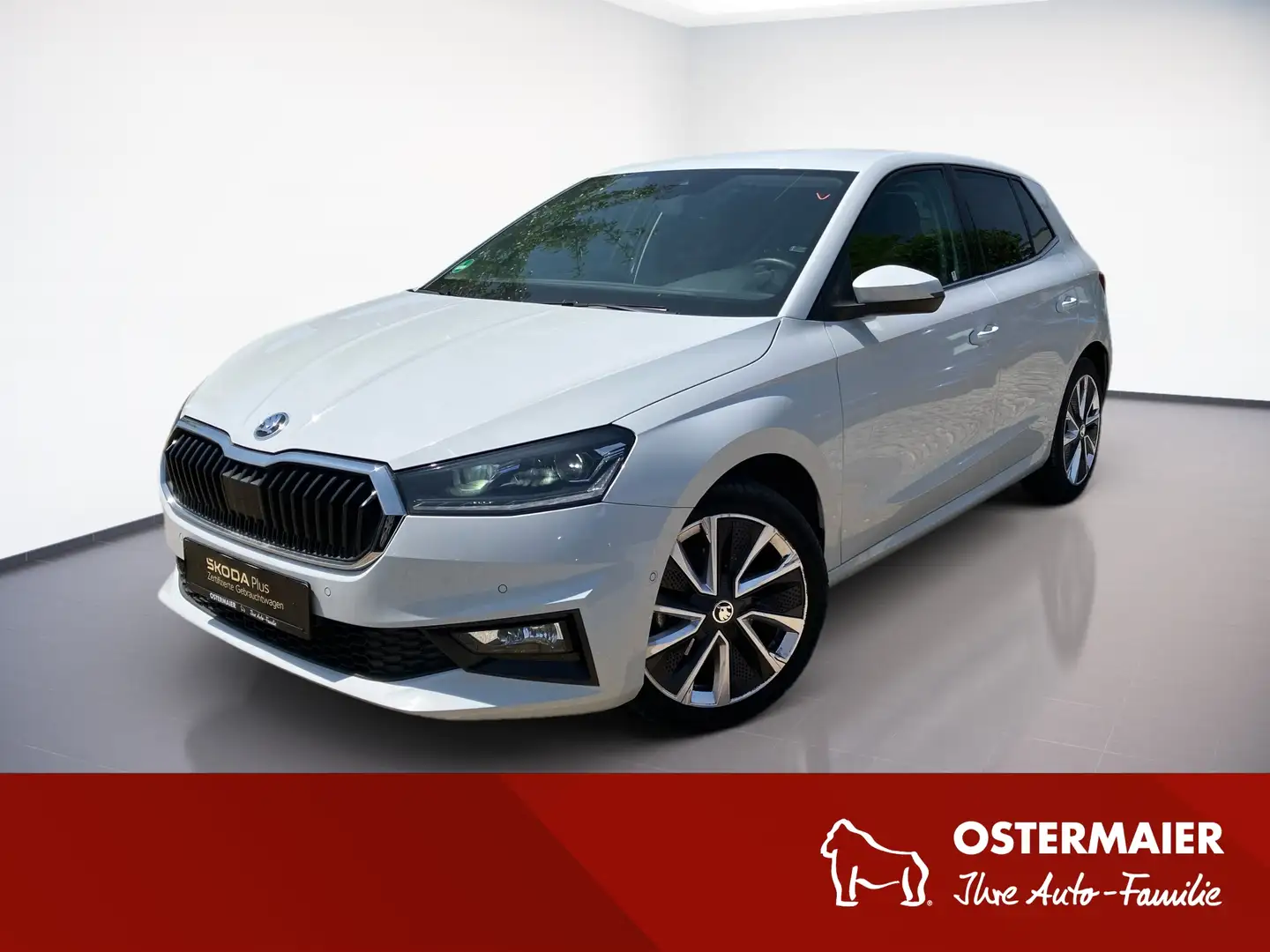 Skoda Fabia STYLE 1.0TSI 110PS LED.NAVI.SHZG.ACC.APP-C.PDC Blanc - 1