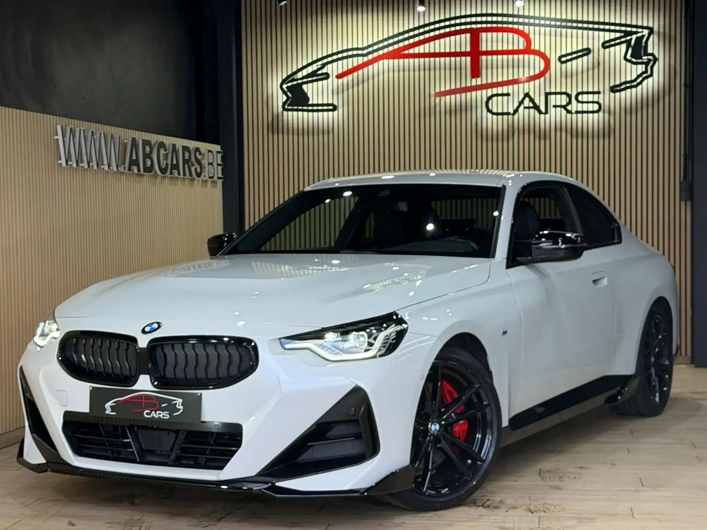 BMW 220 IAS * Coupé PACK M LOOK M240i * GAR 12 MOIS * Wit - 1