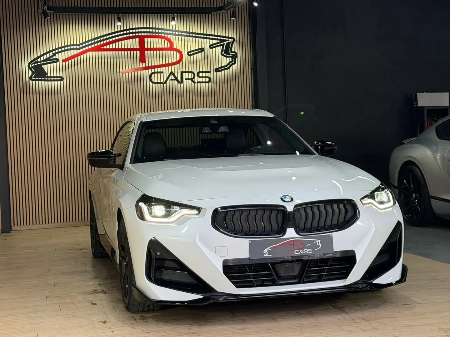 BMW 220 IAS * Coupé PACK M LOOK M240i * GAR 12 MOIS * Wit - 2