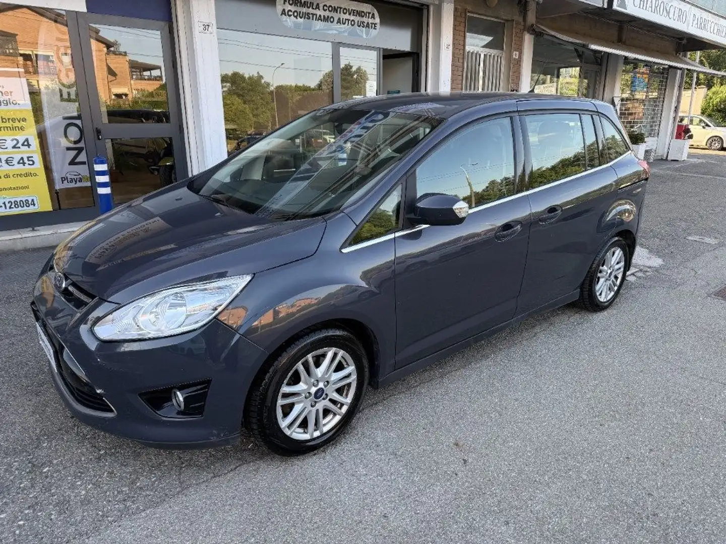 Ford C-Max 7 1.6 TDCi 95CV Business 7POSTI Grigio - 1