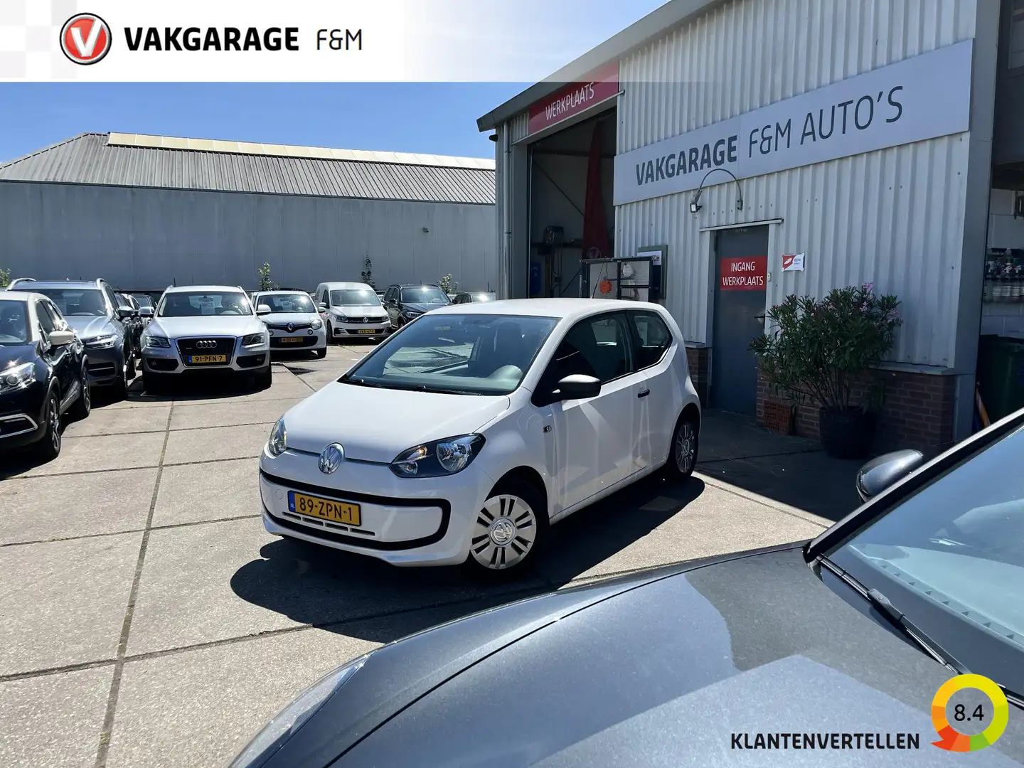Volkswagen up! 1.0 take up! BlueMotion Білий - 1