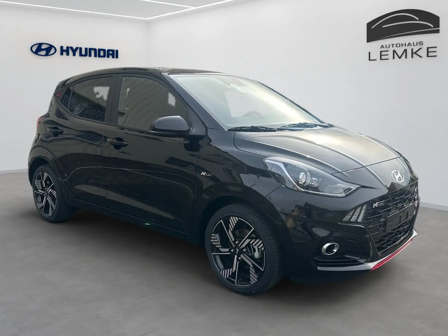 Hyundai i10 1.0 T-GDI N LINE - NAVI - PDC - SITZHZG. UVM Nero - 2