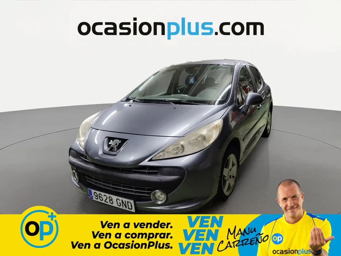 Peugeot 207 1.4 VTi 16v Sport Gris - 1