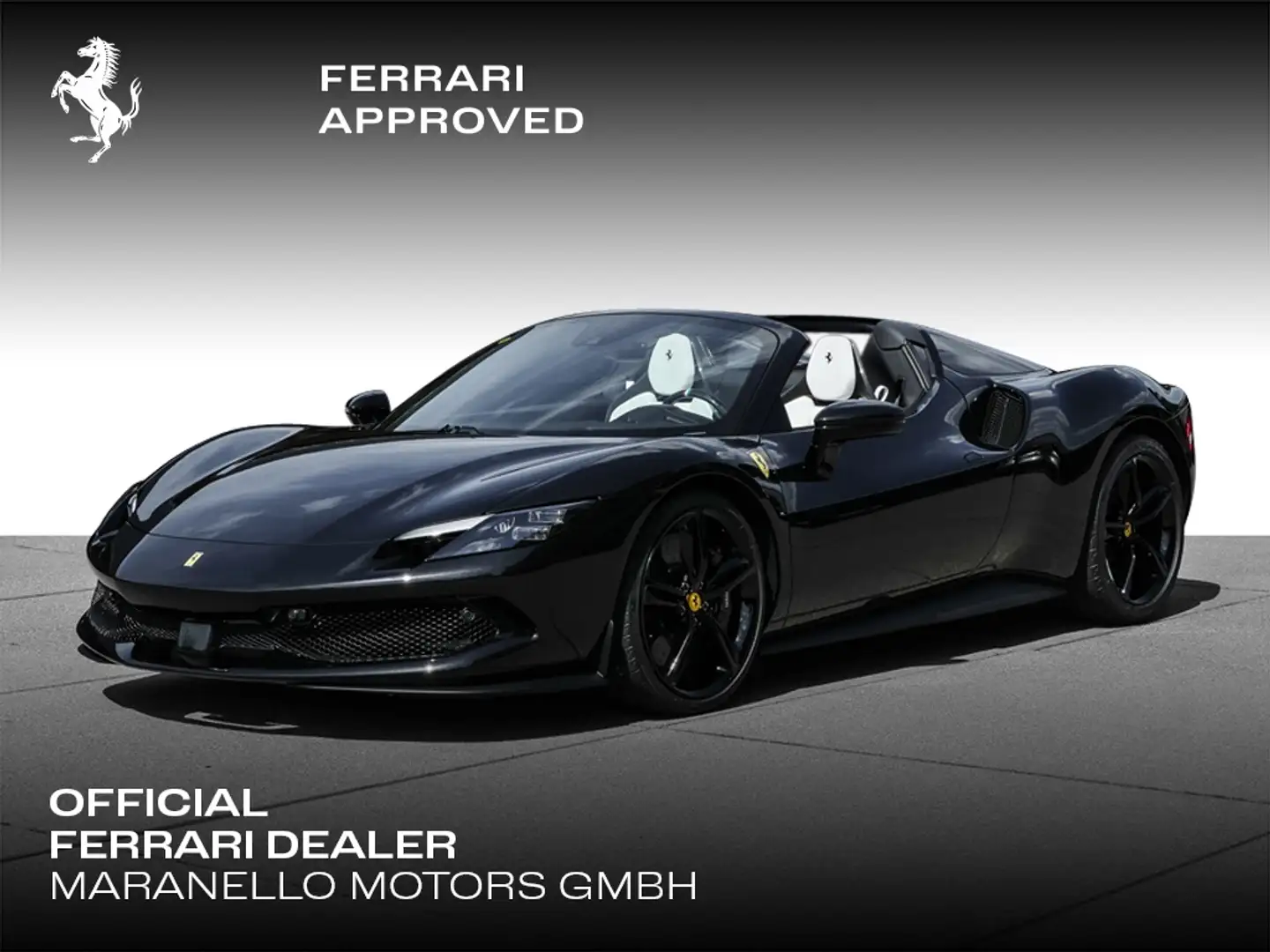 Ferrari 296 *Lift*Carbon+LED*Daytona-Design*JBL* Negru - 1