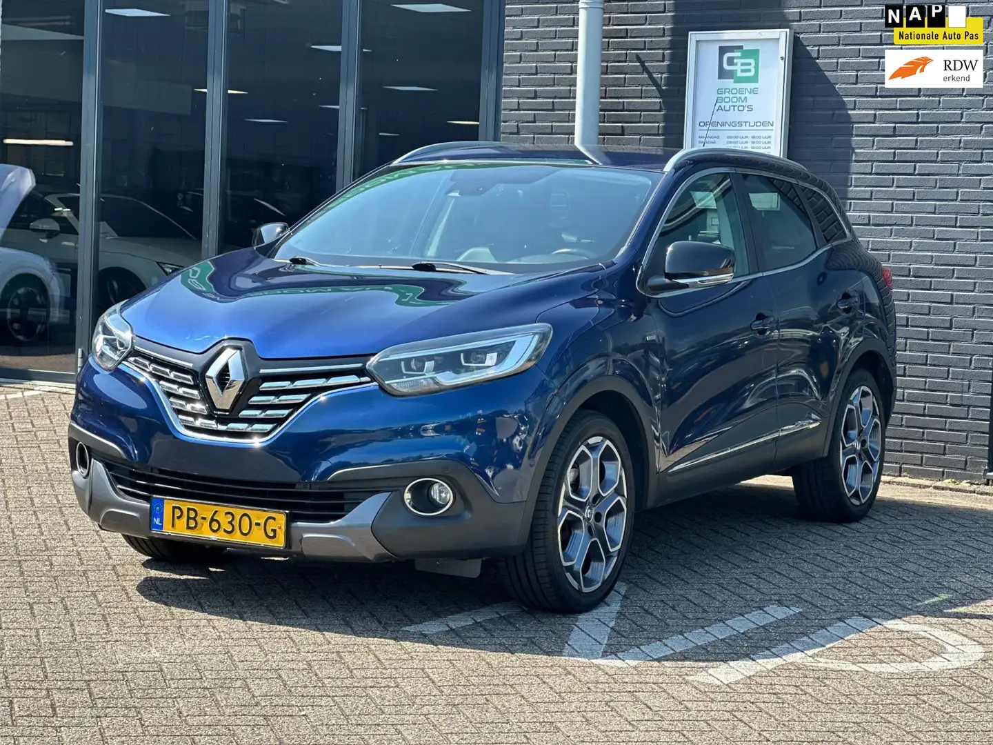 Renault Kadjar 1.2 TCe Bose/NAVI/XENON/PDC/CAMERA/NL-AUTO NAP!! Blauw - 1