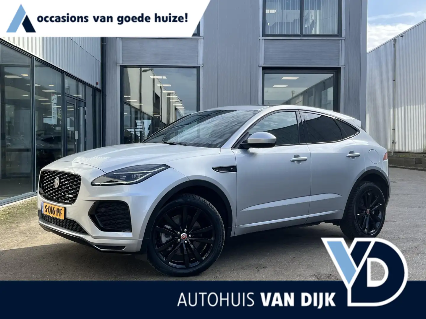 Jaguar E-Pace 1.5 P300e AWD R-Dynamic Black | NL Auto/1e Eig./Pa Grijs - 1