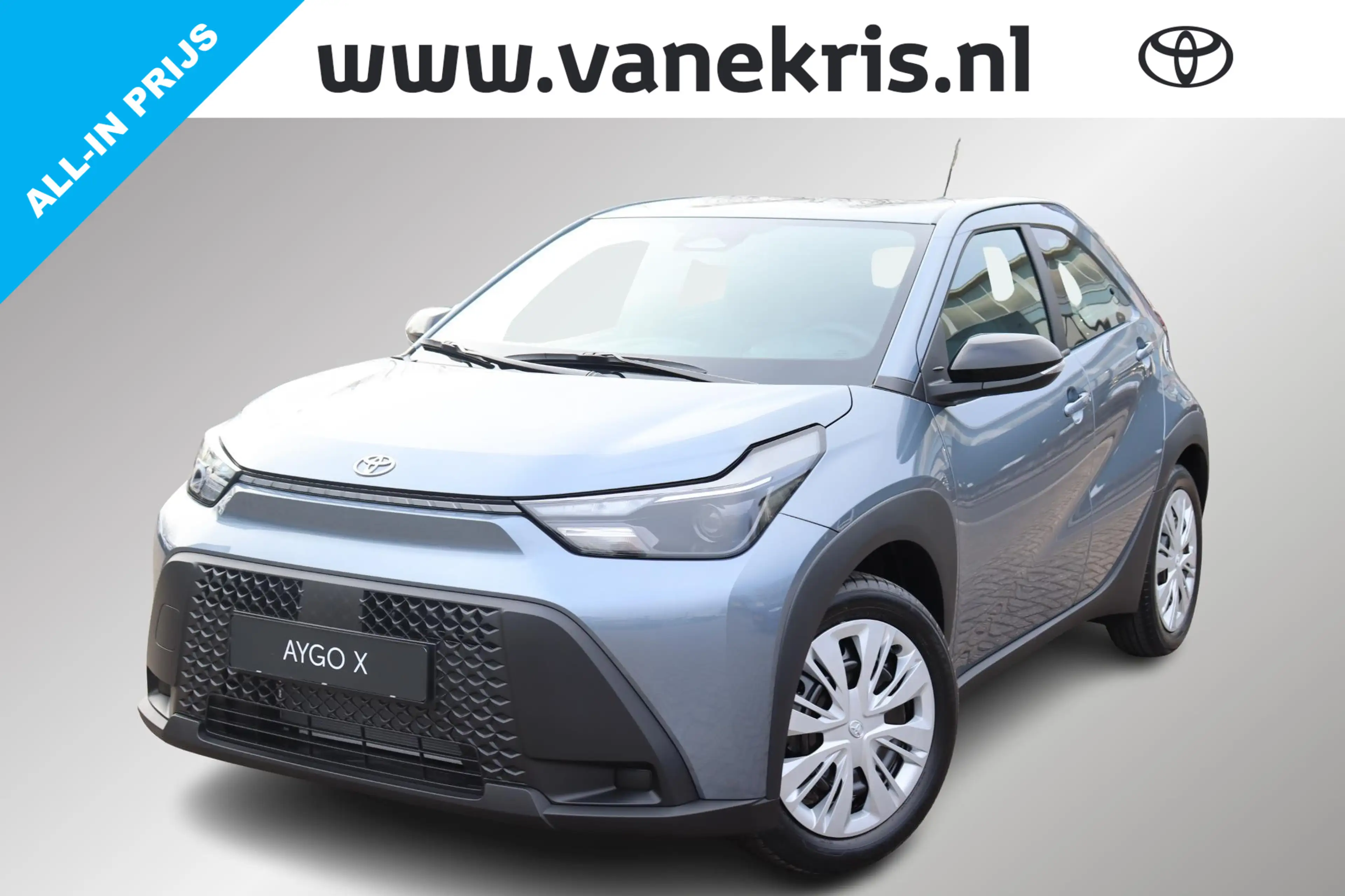 Toyota Aygo X Hybrid 115 Play met GO Pack, Nieuw  en snel leverb