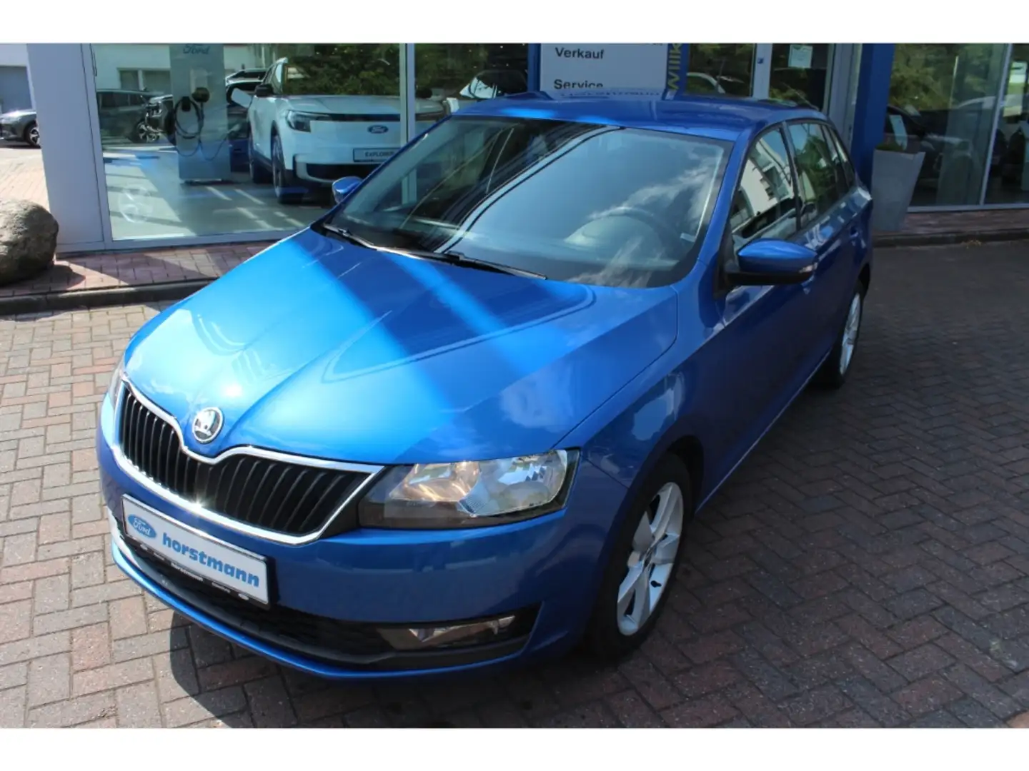 Skoda Rapid/Spaceback SPACEBACK COOL EDITION, LM, KLIMA, PDC, MET Blau - 2