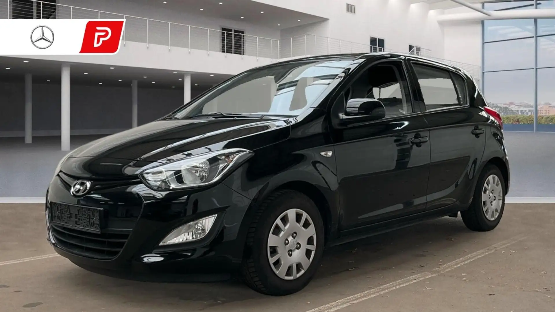 Hyundai i20 5 Star Edition*2.Hand*Tüv Neu*Insp.Neu*Klima Schwarz - 1