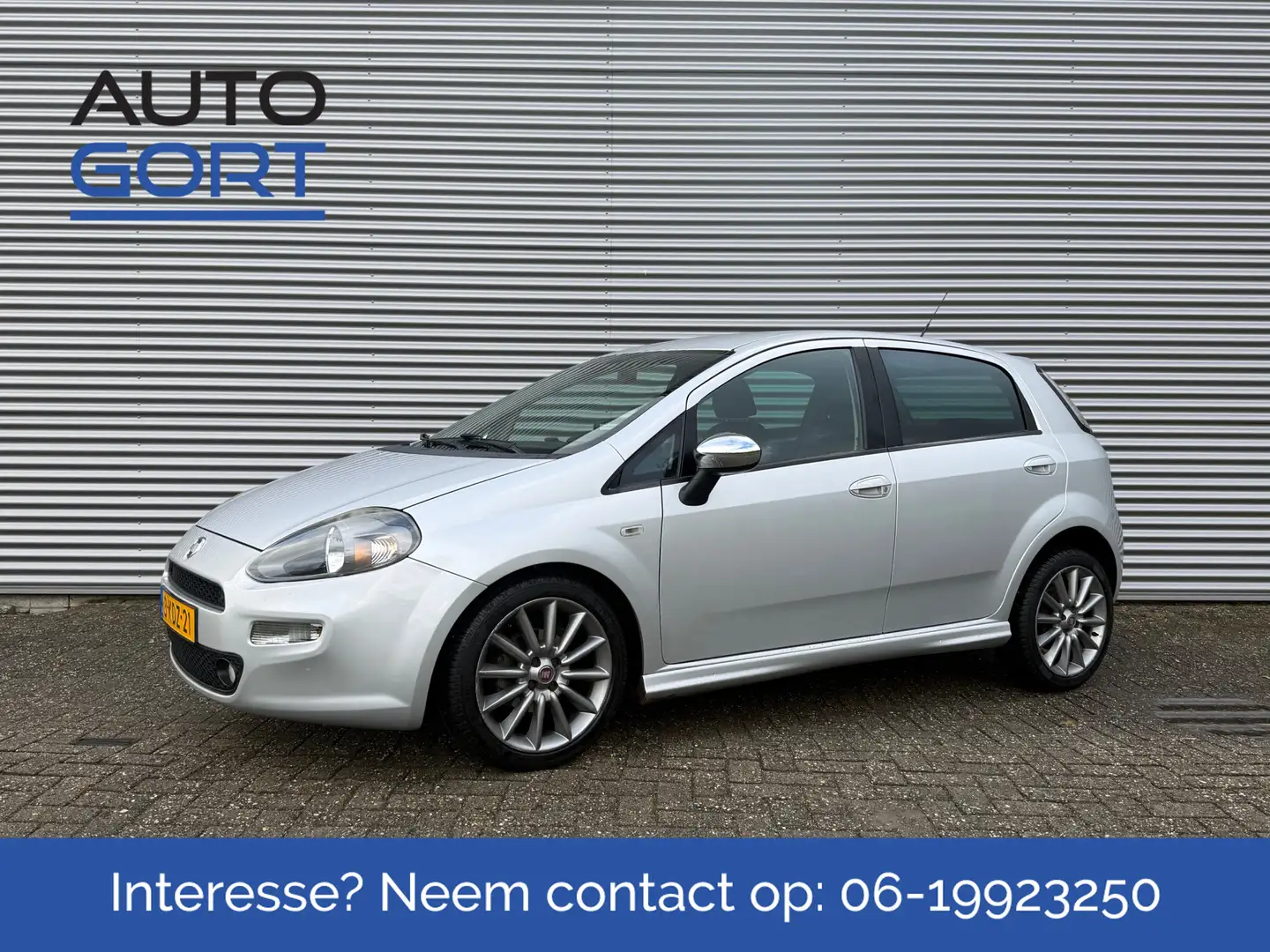 Fiat Punto Evo 0.9 TwinAir Sport | 5 Deurs | Cruise control | Cli Grijs - 1