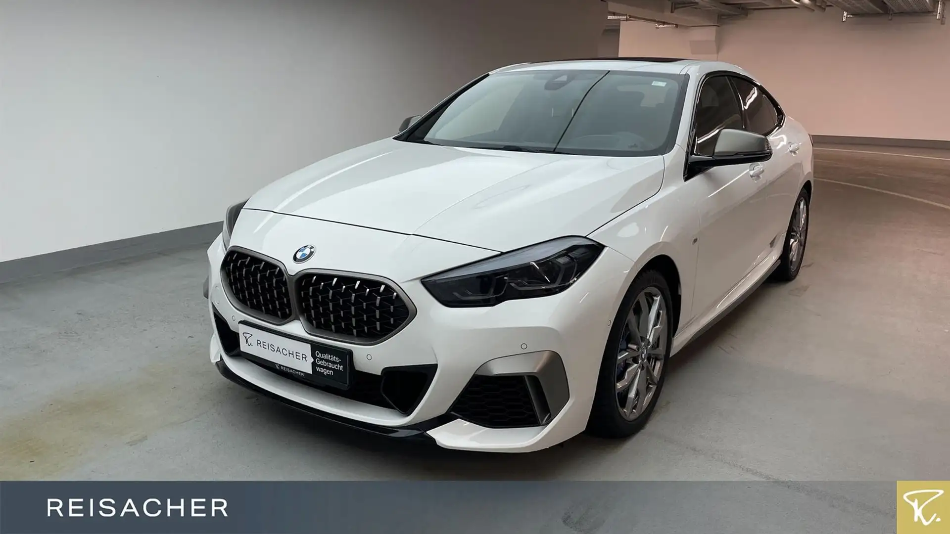 BMW M235i A xDrive Gran Coupé ACC,el.Sitz+Mem,HUD,DA Biały - 1
